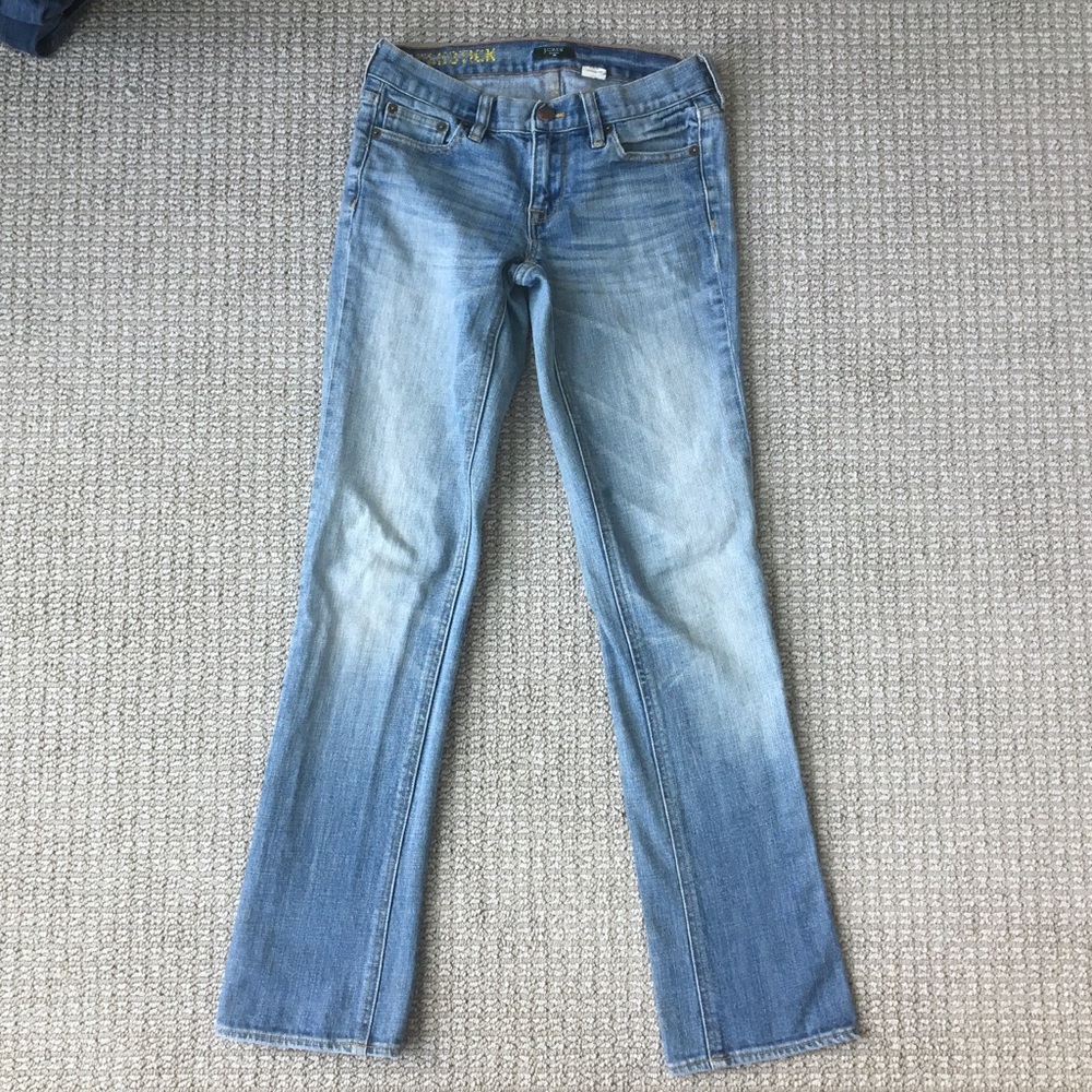 J Crew Matchstick Skinny Jeans, Distressed, 26R